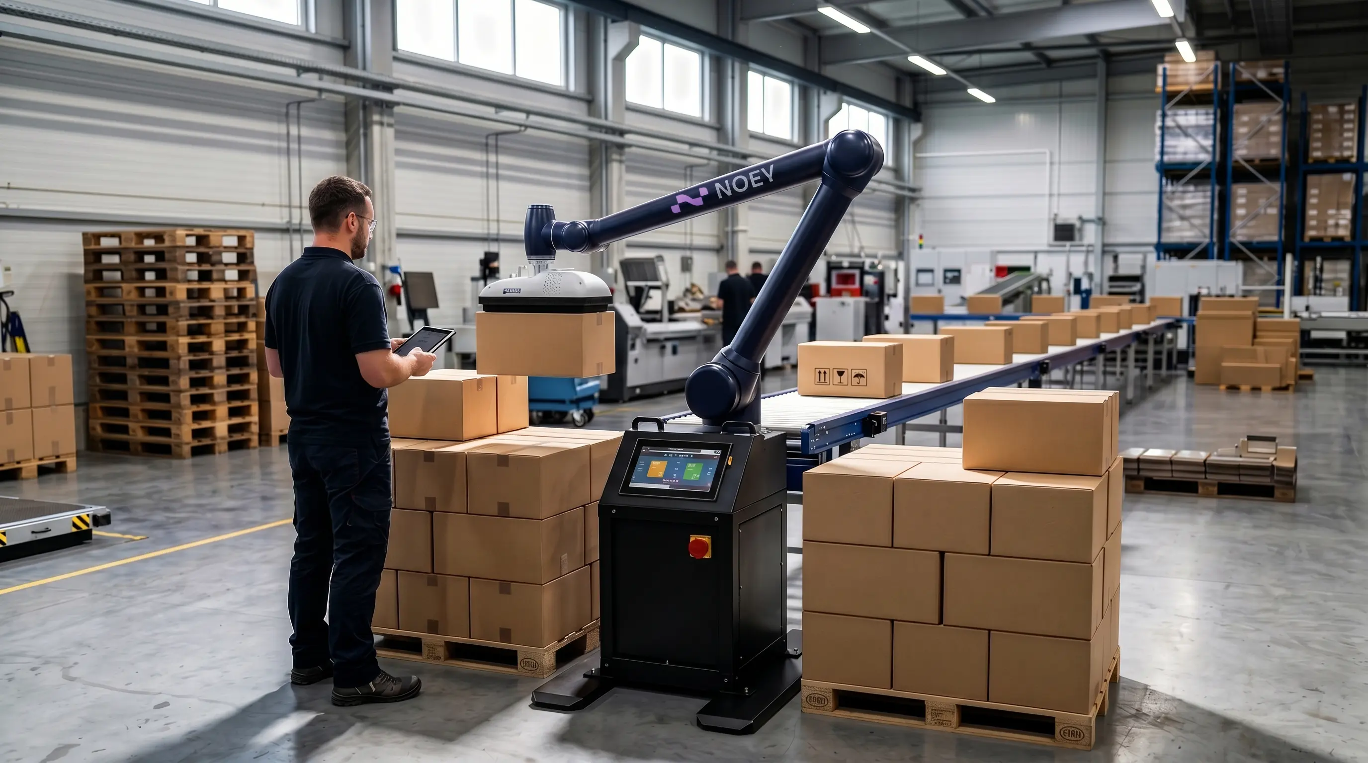 Palettieren automatisieren.